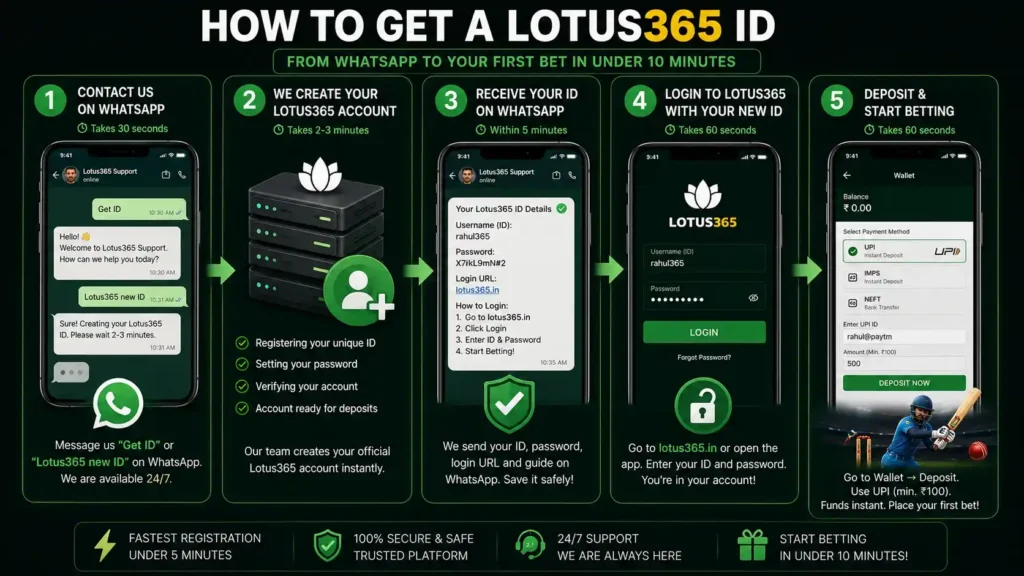 How to Get a Lotus365 ID