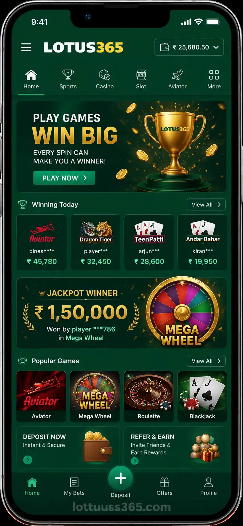 Lotus365 Betting Exchange